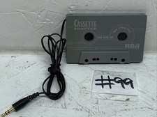 RCA Cassette Adapter for iPhone, Android, Tablet, CD Player, Walkman