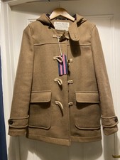 Caramel Duffle Coat. Jack Wills Coat Women Size 10 (camel Colour)