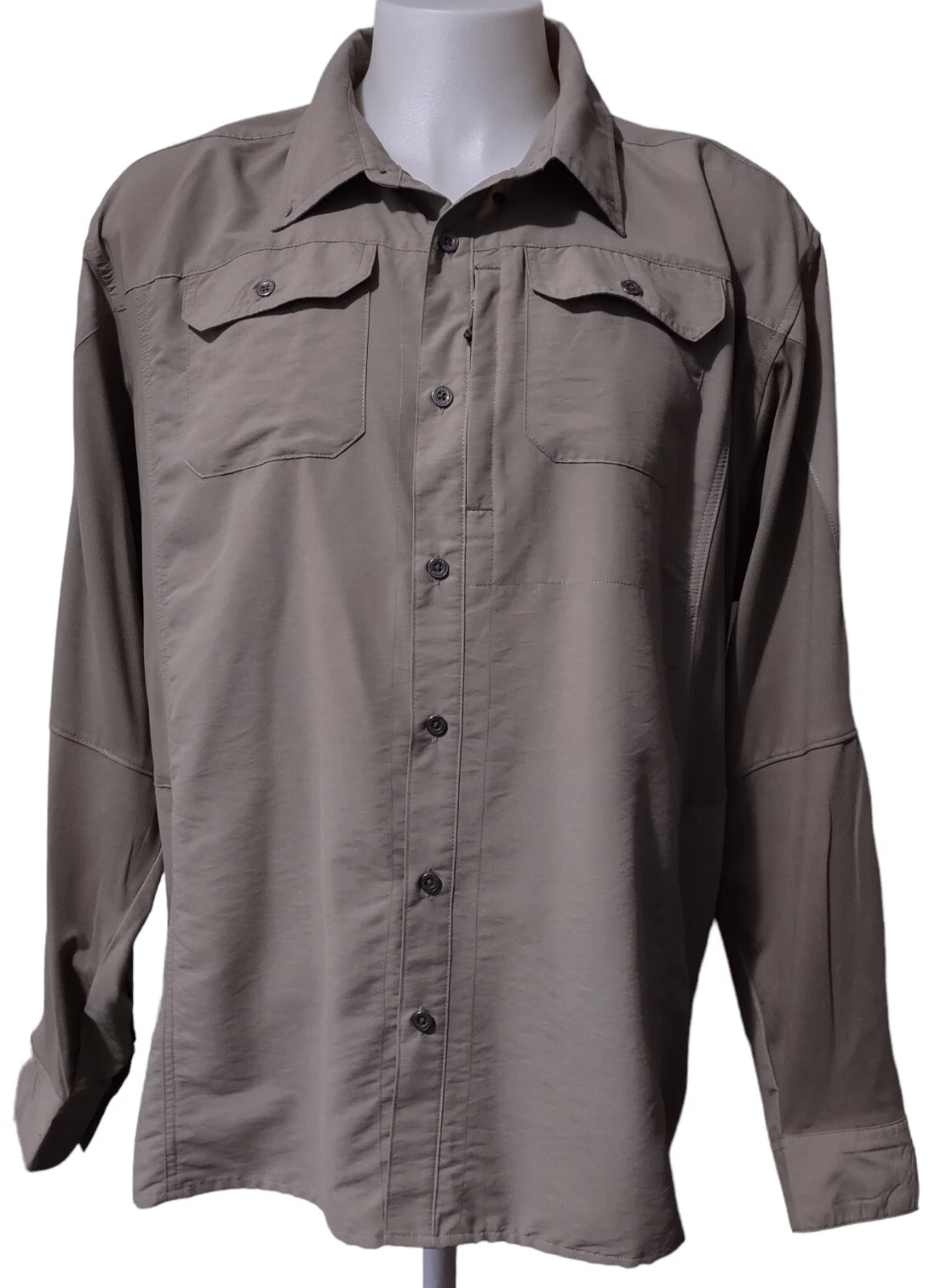 Wrangler Outdoor Shirt Men's XXLarge Long Sleeve Nylon Polyester Button Up Shirt
Opens in a new wind