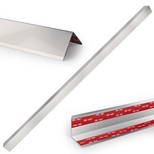 Stainless Steel Wall Corner Guards, 2 x 2 x 48 inches 2 Pcs Pack . Made of 3...