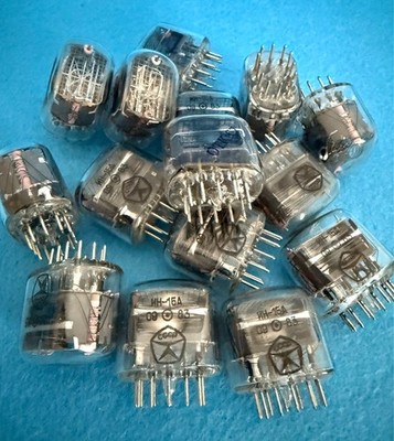 IN-15A IN-15 Nixie Indicator Tube - Lot of 36 SAME DATE