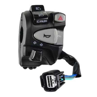 Motorcycle Left Handlebar Switch Turn Signal Flasher For Click150 Standard ABS