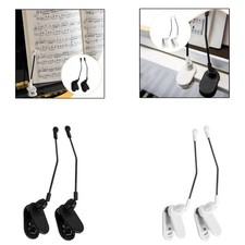 Piano Music Book Clip Gift Sheet Music Clip for Books Binders Piano Players