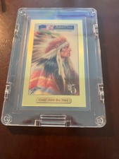AmeriVox Chief John Big Tree 1 Gram 999.9 Gold Phone Card in Holder 6998.28 per troy oz