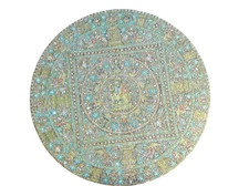 1971 vintage circular Springbok puzzle Nepalese Mandala - complete