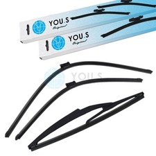 You.S Original Windshield Wiper Set Front+Rear for Peugeot 5008 - New