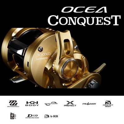 Shimano 22 Ocea Conquest 300XG (Right Handle) Baitcasting fishing