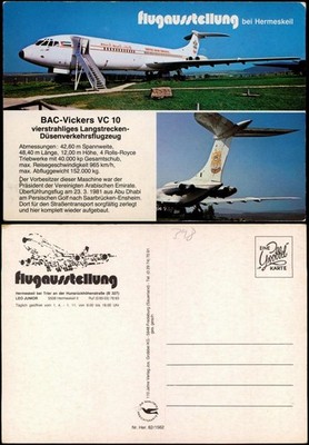 Hermeskeil BAC-Vickers VC 10 Jet Airliner Air Show 1970