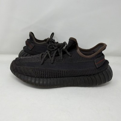 adidas Yeezy Boost 350 V2 Black Non-Reflective FU9006 Sneaker Sz 10.5