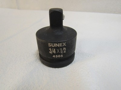 Sunex 3/4 In. Female to 1/2 In. Male Super Reducer Adapter  Part# 4305