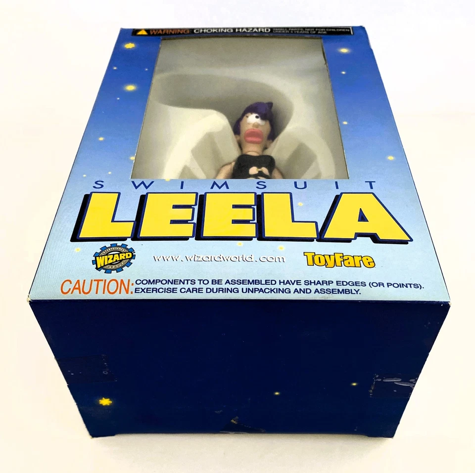 Swimsuit Leela Futurama Rare Toyfare Exclusive Clayburn Moore Wizard World 2001 - Image 4 of 4