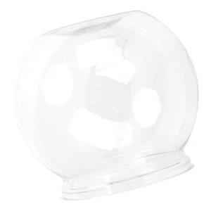 (Mini)Mini Fish Tank Transparent Plastic Impact Resistant Plastic Gallon Fis XO