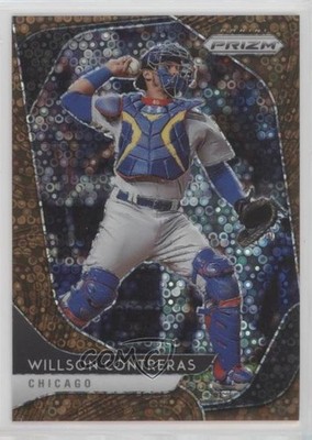 2020 Prizm Tier III Quick Pitch Bronze Donut Circle 22/25 Willson Contreras n1u