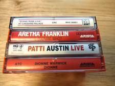 R B Soul Cassette Lot Female Singers 70s - 90 s Ross Franklin Warwick Austin