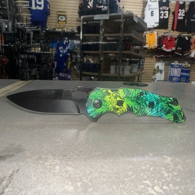 Folding Knife Jungle's Reptiles Design