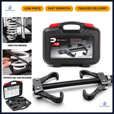 Strut Coil Spring Compressor Tool Kit For Vehicle Suspension - Compress Remove