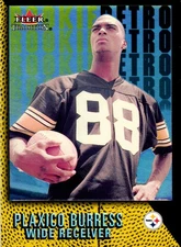 2000 Fleer Tradition #3 RR Plaxico Burress Rookie Retro