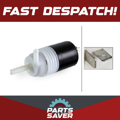 Washer Pump fits MERCEDES 809 T2 4.0D 86 to 94 Hella Genuine Quality Guaranteed