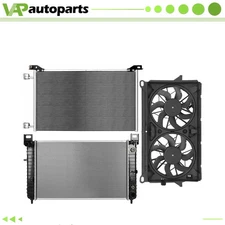 Cooling Fan and Radiator Condenser Assembly For 2011 Chevrolet Silverado 1500