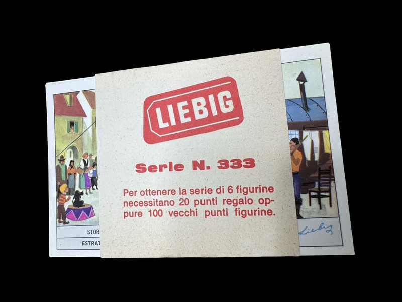 Liebig Serie N 333 Trade Cards Lot 6 Italian Advertising Collectible Cards