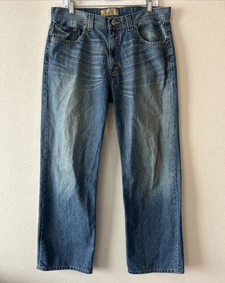 BKE Men s Marshall Mid Rise Medium Wash Blue Denim Jeans Men's Size 36x30