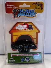 World's Smallest Pound Puppies Black Dog Plush Sealed Hasbro Super Impulse BIN25
