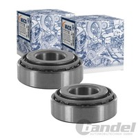 2X Vaico Radlager Radlagersatz Vorne Hinten Passend FüR Audi 80 Coupe BMW 3