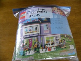 LEGO Friends 41095 Emma's House Set with Mini Figures Manuals Missing 6 Pieces