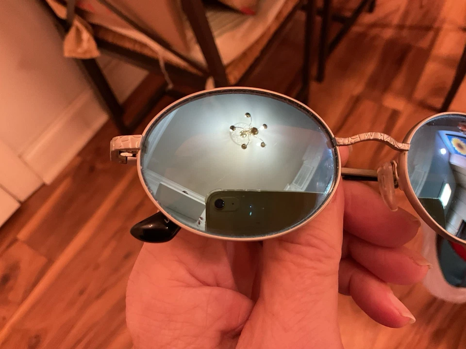 Gafas de sol polarizadas Revo Python I RE 1147-03 plateadas azules al agua Japón nuevas Foto 2 de 4