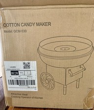 Intertek Cotton Candy Maker GCM530 – New Old-Fashioned Carnival Cart Machine
