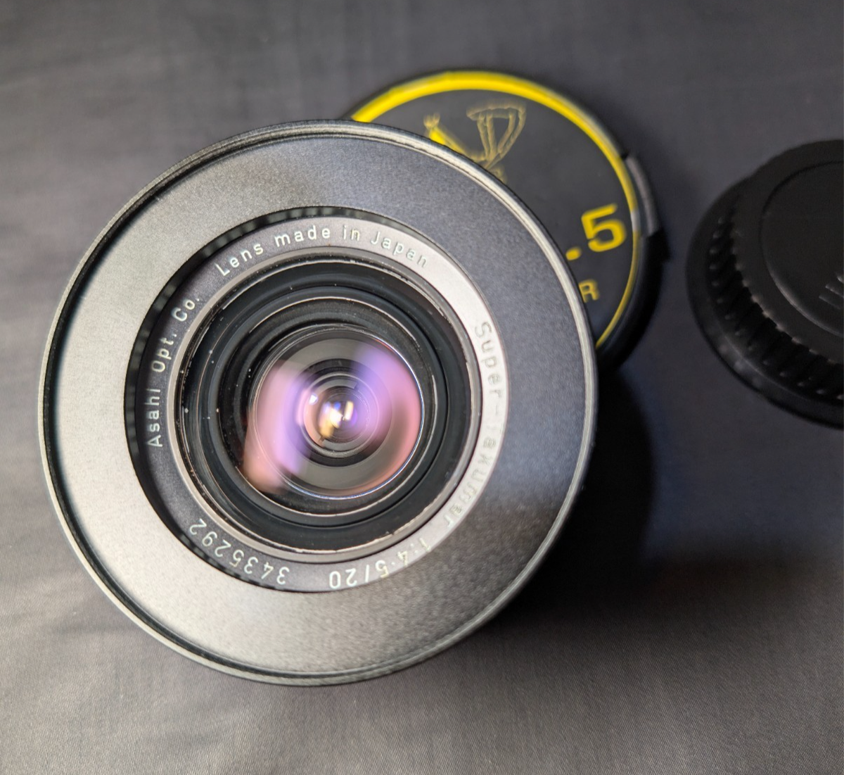 20mm f4.5 Pentax Super Takumar vintage cine mod EF mount video