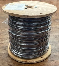 Conquest Sound RG59 SDI HDTV Black Coaxial Cable Cable Spool 900ft