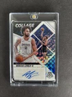 2023-24 Panini Mosaic Collage Autographs White Dereck Lively II RC Auto 19/25