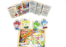 Alle vier Mr. Marker Figuren in Originalverpackung mit Beipackzetteln
