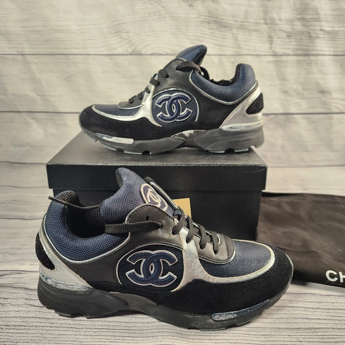 CHANEL Silver Shoes for Women for sale | eBay