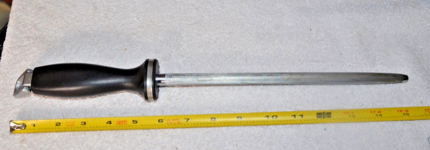 J.A. Zwilling Henckels Beehive Handle Sharpening Rod Honing Steel Germany