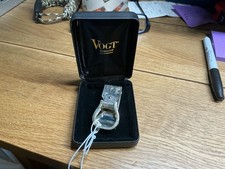 Vogt Sterling Silver Western Money Clip w Box...