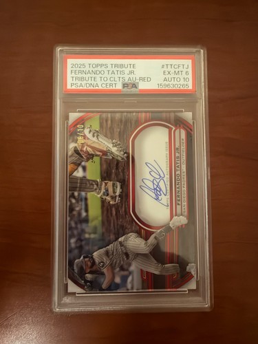 2025 Topps Tribute Fernando Tatis Jr tribute to cleats /10