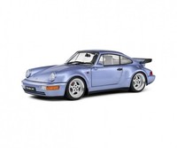 Solido 421186335 - 1:18 Porsche 911 (964) Turbo 1990 Blau - Neu