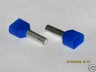 49 ferrules insulated twin blue 2 x 2.5 mm² x 8 mm ferrules
