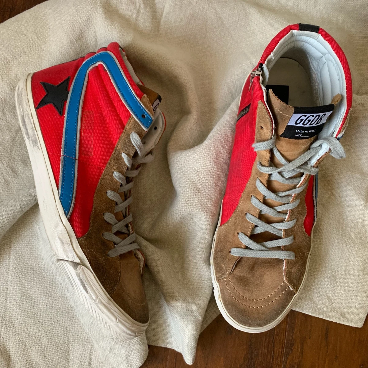Mens golden best sale goose high tops