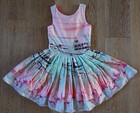 Jottum Girls Pink Flamingo Dress Size 9-10 NWOT — photo 1