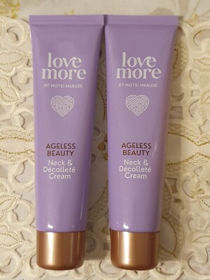(2x 100 ml) love more Motsi Mabuse Ageless Beauty Neck & Décolleté Cream NEU