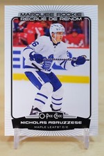 2022-23 OPC Marquee Rookie #564 Nicholas Abruzzese - Toronto Maple Leafs RC