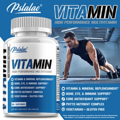 Vitamin - Multivitamine Und Mineralien, Stoffwechsel Ankurbeln, Immunsystem - Bild 1 von 4