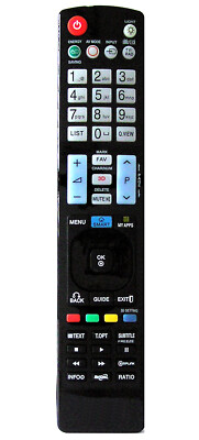 Ersatz Fernbedienung für LG TV | 22LV2500ZA | 26LU5000 | 26LV2500 | 322100ZA |
