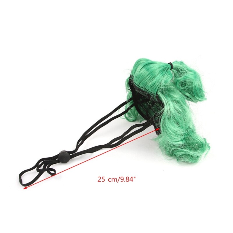 Halloween Pet Wigs with Elastic Chin Rope Festival Carnival Gathering ...