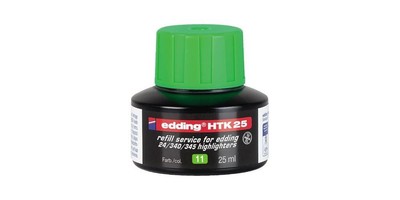 edding Nachfülltinte Marker HTK 25 Flasche hellgrün 25ml HTK 25 Flasche hellg...