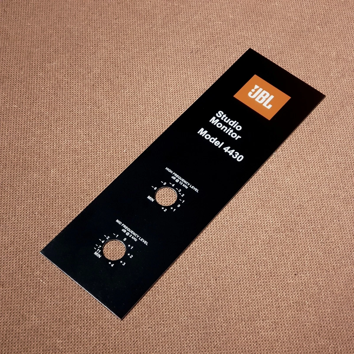 JBL 4430 Foilcal Badges Pair NEW Pure ALUMINUM eBay