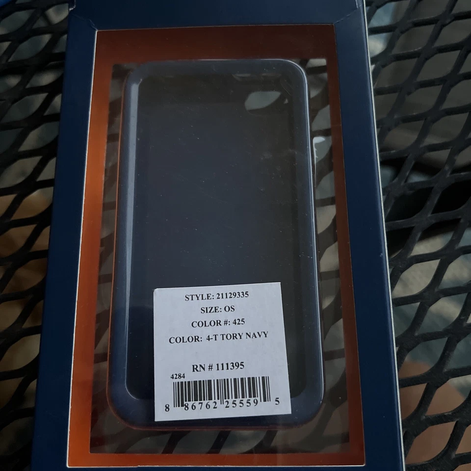 Tory Burch ~ Auténtica Funda Rígida iPhone 4 y 4S Azul Marino 21129335 ~Nueva~ Foto 3 de 3